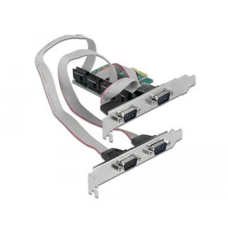 PCI Express Karte zu 4 x Seriell RS-232, Schnittstellenkarte PCI Express Karte zu 4 x Seriell RS-232, Schnittstellenkarte
