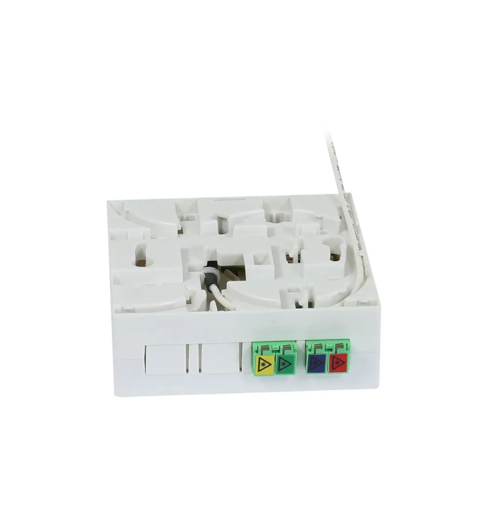 LWL-FTTH Compact Box vorkonfektioniert, 4xLC/APC -> open End, 20m, 9/125u, G.657.A2, 4-Faser, OD=2.2mm, Synergy 21 – Bild 9