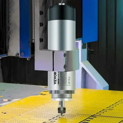 VEVOR Spindelmotor CNC Spindelmotor Luftgekühlte 1,5 Kw, Luftkühlung Spindelmotor 220 - 250 V Luftgekühlter Motor für CNC Spannzangenfutter 8000-24000 U/min Air Cooled Spindle Motor Wind Cooled – Bild 7