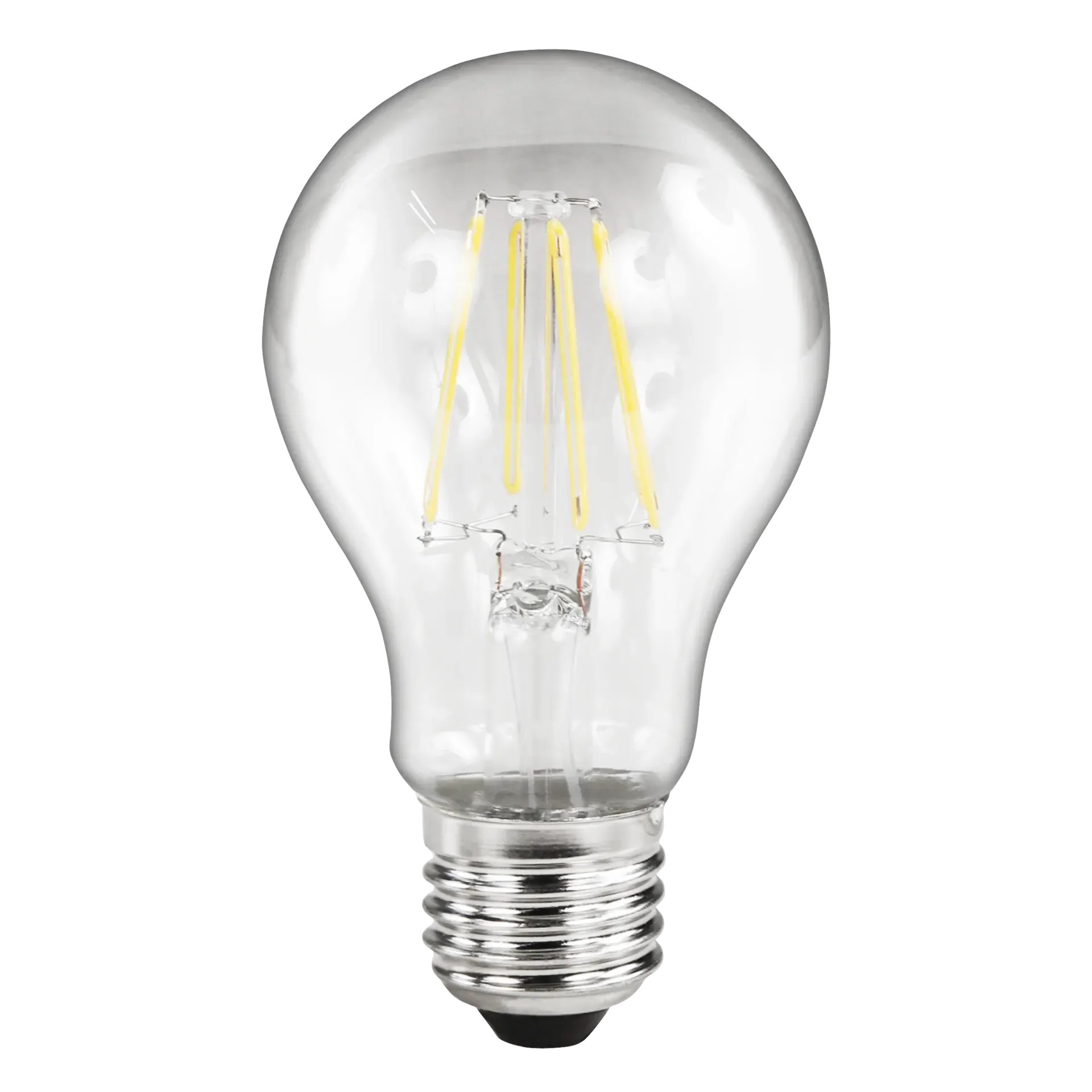 LED Filament Glühlampe McShine “Filed“, E27, 4W, 490lm, warmweiß, klar LED Filament Glühlampe McShine “Filed“, E27, 4W, 490lm, warmweiß, klar