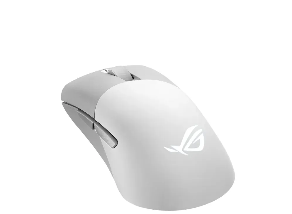 ASUS ROG Keris Wireless AimPoint Maus Gaming rechts RF Wireless + Bluetooth + USB Type-C Optisch 36000 DPI – Bild 2
