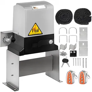VEVOR Schiebetoröffner, 360 W Toröffner mit 2 Fernbedienungen, Bewegungsgeschwindigkeit 13 m/min, Basismodell (817 kg) VEVOR Schiebetoröffner, 360 W Toröffner mit 2 Fernbedienungen, Bewegungsgeschwindigkeit 13 m/min, Basismodell (817 kg)