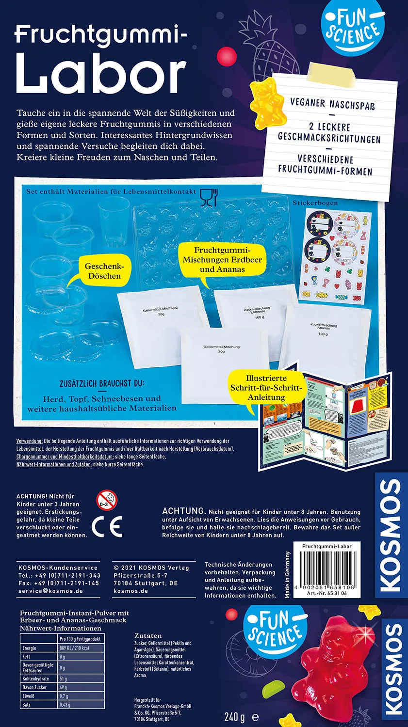 Kosmos Fruchtgummi-Labor – Bild 2