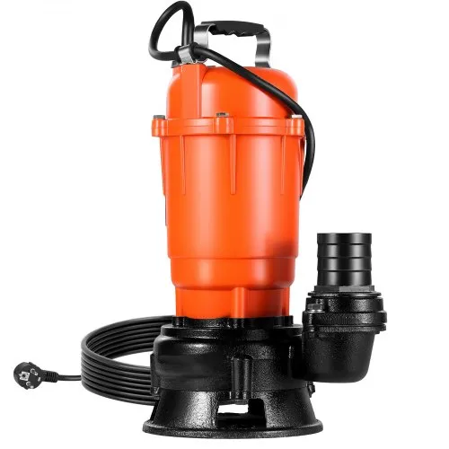 VEVOR 550W Tauchpumpe, 18000l/h, Gusseisen-Schmutzwasserpumpe mit 5,08cm Auslass, 10m max. Förderhöhe, zum Abpumpen von Schmutzwasser, für Pools, Gärten, Teiche, Keller & überflutete Bereiche VEVOR 550W Tauchpumpe, 18000l/h, Gusseisen-Schmutzwasserpumpe mit 5,08cm Auslass, 10m max. Förderhöhe, zum Abpumpen von Schmutzwasser, für Pools, Gärten, Teiche, Keller & überflutete Bereiche