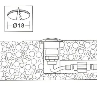 Synergy 21 LED Bodeneinbaustrahler ARGOS rund in-G IP65 cw 90° Synergy 21 LED Bodeneinbaustrahler ARGOS rund in-G IP65 cw 90°