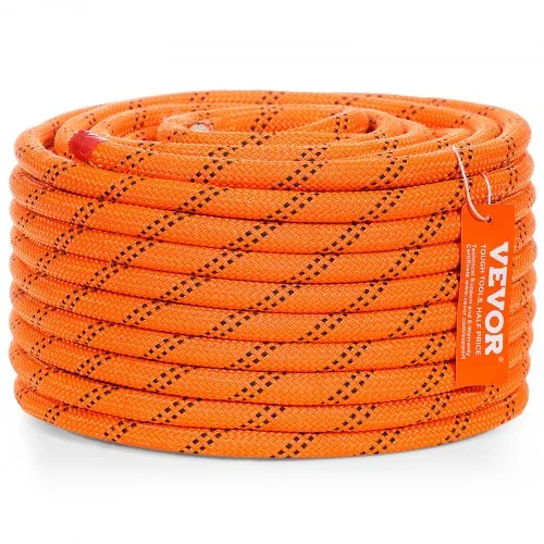 VEVOR Arborist Baumkletterseil doppelt geflochten Polyester 1,27cmx36,6m VEVOR Arborist Baumkletterseil doppelt geflochten Polyester 1,27cmx36,6m