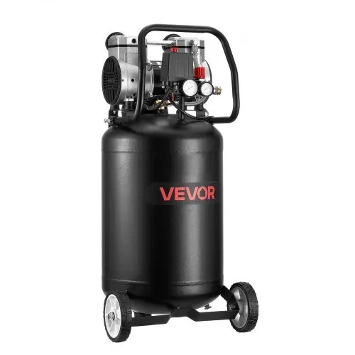 VEVOR Druckluft Kompressor 50 L, Luftkompressor 2 PS, 113 L/min bei 6,2 bar, Max. 8 bar Druck, Ölfreier Tank, Ideal für Autoreparaturen, Reifenbefüllung, Lackierarbeiten, Holzarbeiten & Nageln – Bild 9