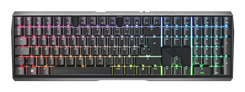 CHERRY MX 3.0S Wireless Tastatur Gaming RF Wireless + Bluetooth QWERTZ Deutsch Schwarz CHERRY MX 3.0S Wireless Tastatur Gaming RF Wireless + Bluetooth QWERTZ Deutsch Schwarz