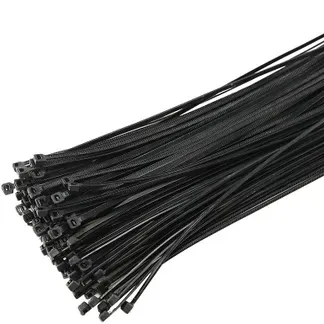 Kabelbinder 300mm x 3,5mm, schwarz 100er Pack, hohe Zugkraft, UV fest Kabelbinder 300mm x 3,5mm, schwarz 100er Pack, hohe Zugkraft, UV fest
