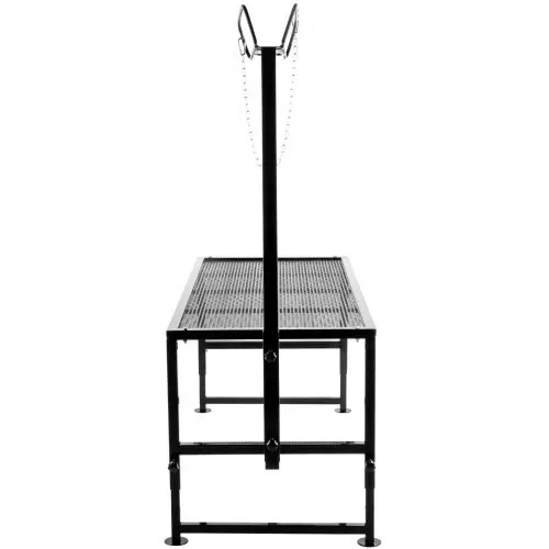 VEVOR Viehständer 130 x 59 cm, Trimmständer mit geradem Kopfstück, Ziegentrimmständer Metallrahmen Schafschurständer Viehtrimmständer – Bild 9