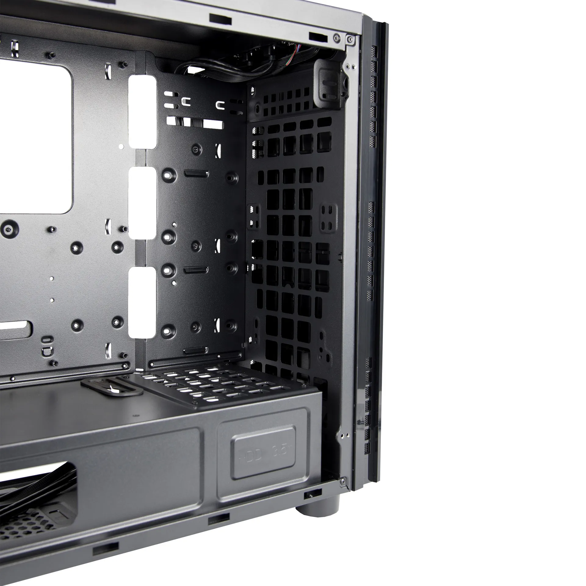 Chieftec AL-02B-TG-OP Computer-Gehäuse Tower Schwarz – Bild 7