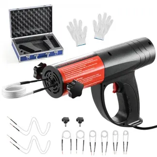 VEVOR Induktionsheizgerät zum Entfernen von Schrauben, 1500 W, magnetisches Induktionsheizgerät-Set, Heizgerät zum Entfernen von rostigen Schrauben, Autowerkstatt-Reparaturwerkzeuge mit 8 Spulen VEVOR Induktionsheizgerät zum Entfernen von Schrauben, 1500 W, magnetisches Induktionsheizgerät-Set, Heizgerät zum Entfernen von rostigen Schrauben, Autowerkstatt-Reparaturwerkzeuge mit 8 Spulen