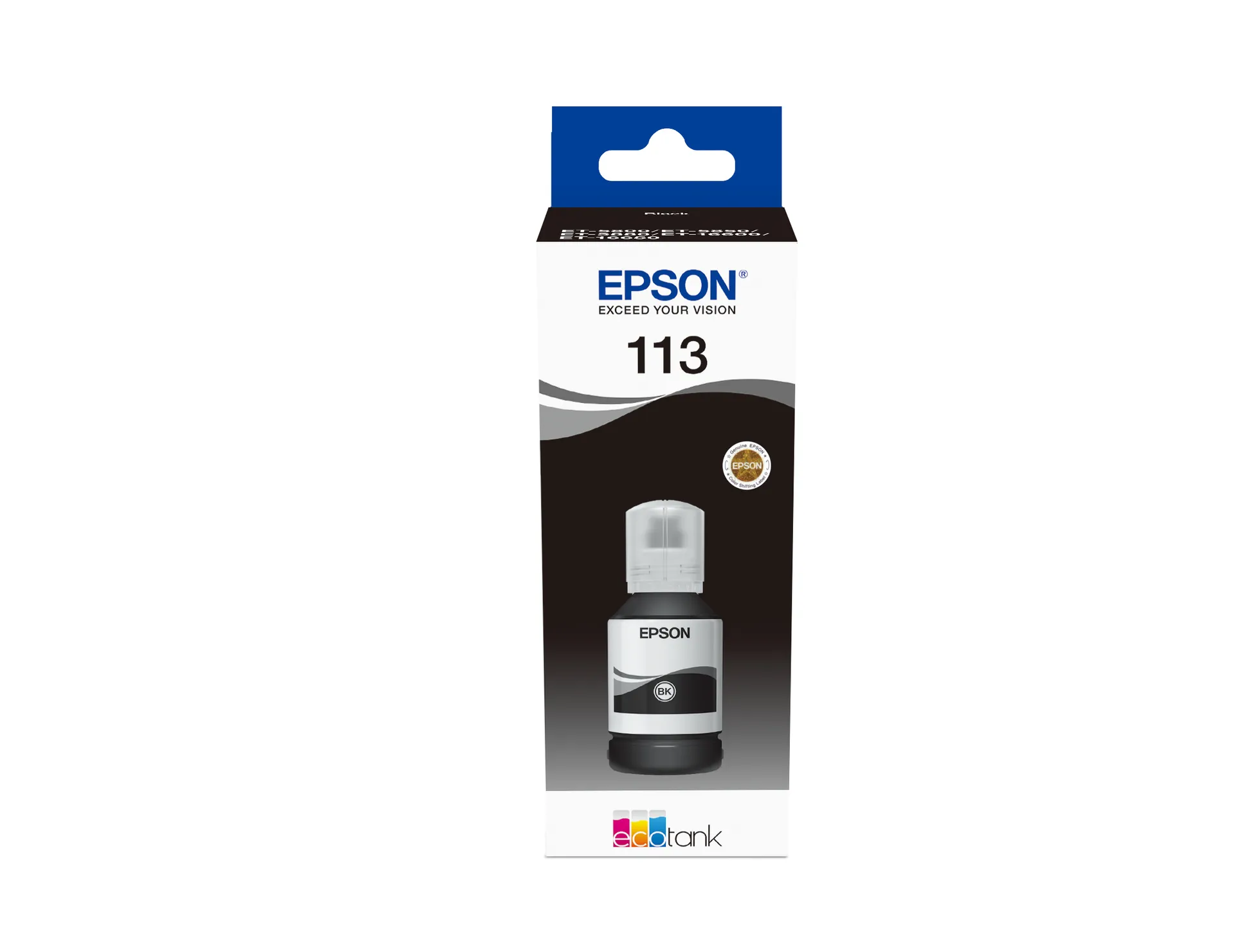 Epson 113 EcoTank Pigment Black ink bottle Epson 113 EcoTank Pigment Black ink bottle