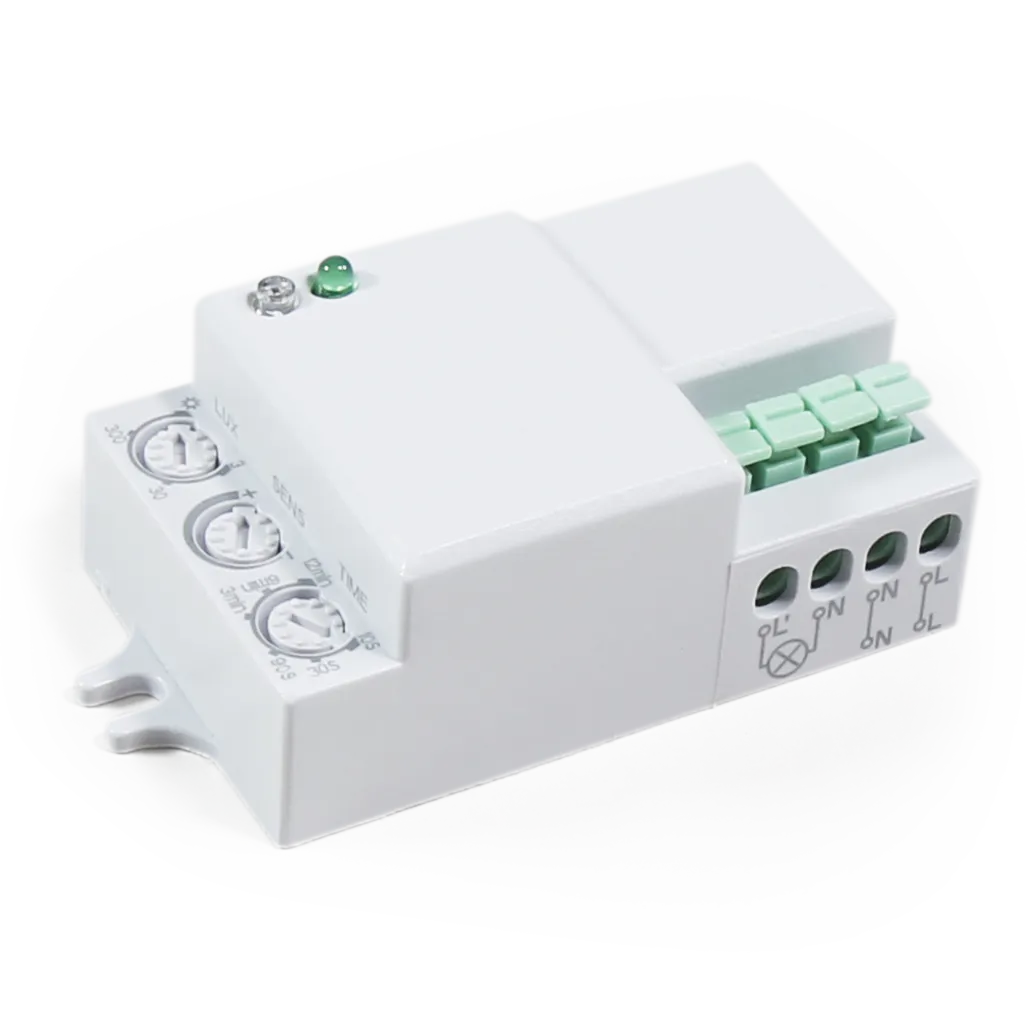 HF / Mikrowellen-Bewegungsmelder McShine “LX-701C“, 360°, 230V / 1.200W, weiß, LED geeignet HF / Mikrowellen-Bewegungsmelder McShine “LX-701C“, 360°, 230V / 1.200W, weiß, LED geeignet