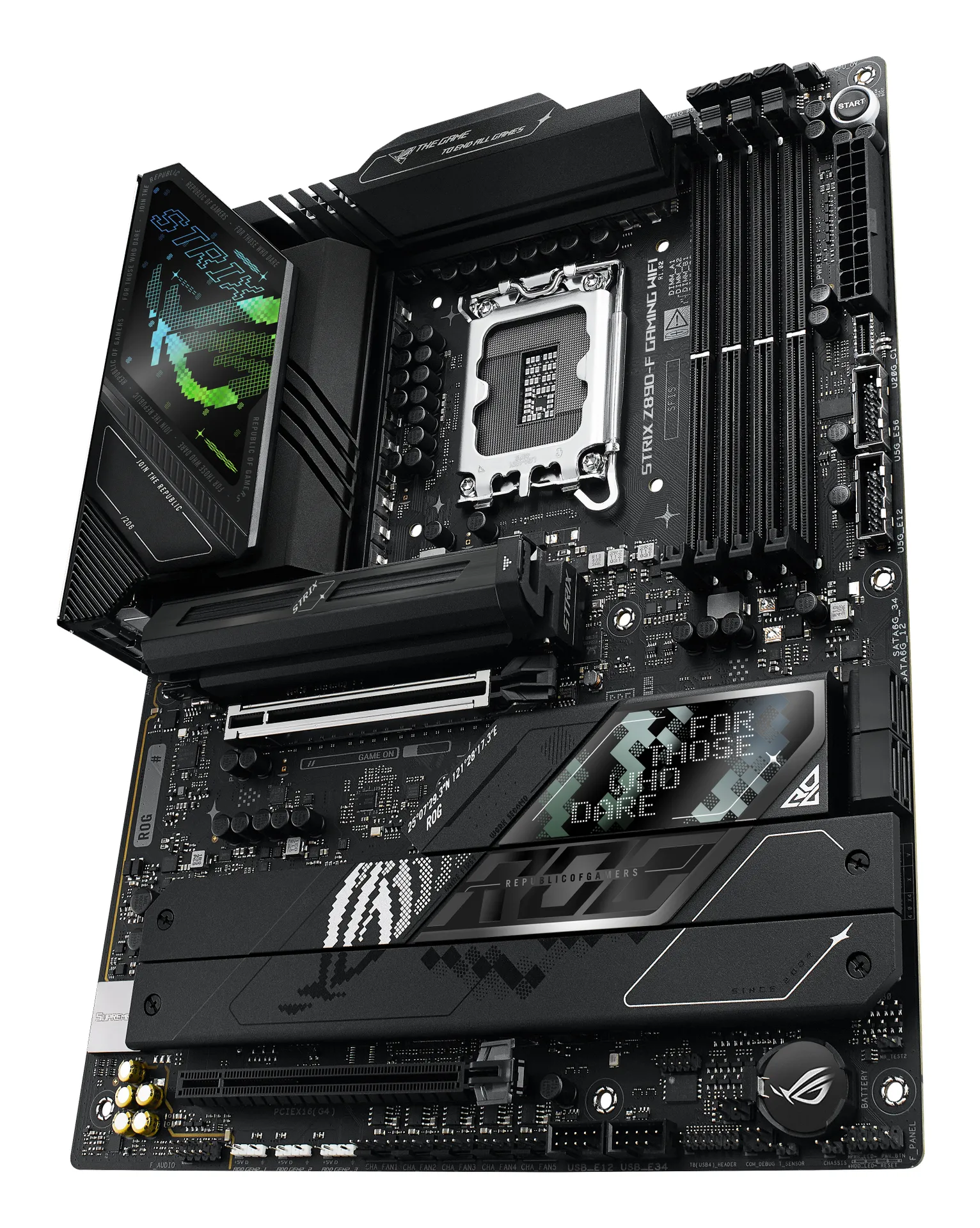 ASUS ROG STRIX Z890-F GAMING WIFI Intel Z890 LGA 1851 (Socket V1) ATX – Bild 3