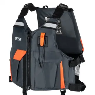VEVOR Wassersport-Schwimmweste PFD, 110N Auftriebsweste, wasserdichtes Nylon, Flotation für Wasseraktivitäten, Angeln, Kajakfahren, Surfen, auf Booten, Männer und Frauen, XL VEVOR Wassersport-Schwimmweste PFD, 110N Auftriebsweste, wasserdichtes Nylon, Flotation für Wasseraktivitäten, Angeln, Kajakfahren, Surfen, auf Booten, Männer und Frauen, XL