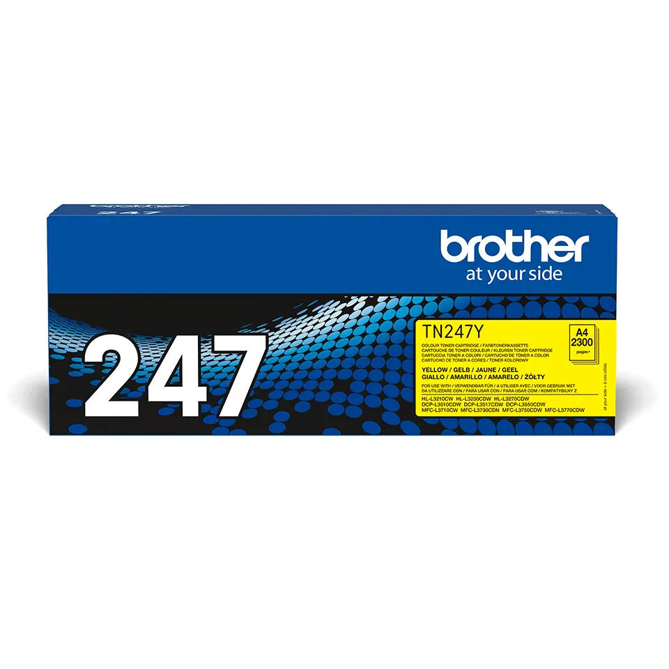 Brother TN-247Y Tonerkartusche 1 Stück(e) Original Gelb Brother TN-247Y Tonerkartusche 1 Stück(e) Original Gelb