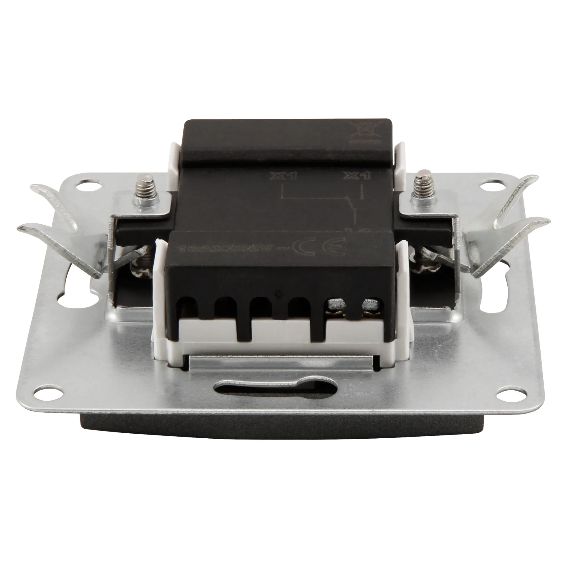 Wechselschalter McPower ''Flair'', 250V~/10A, UP, anthrazit, 20er-Pack – Bild 4