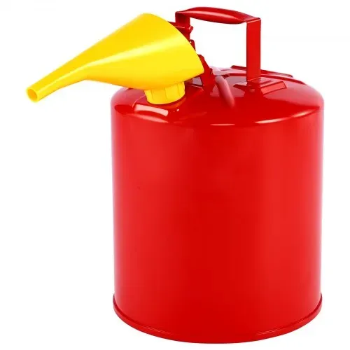VEVOR Sicherheitskanister, 19 L Typ I, Sicherheitsbehälter für Benzin mit Flammensperre, selbstschließendem Deckel & PE-Trichter, ergonomischem Griff, Lagerbehälter für brennbare Stoffe, Rot – Bild 10