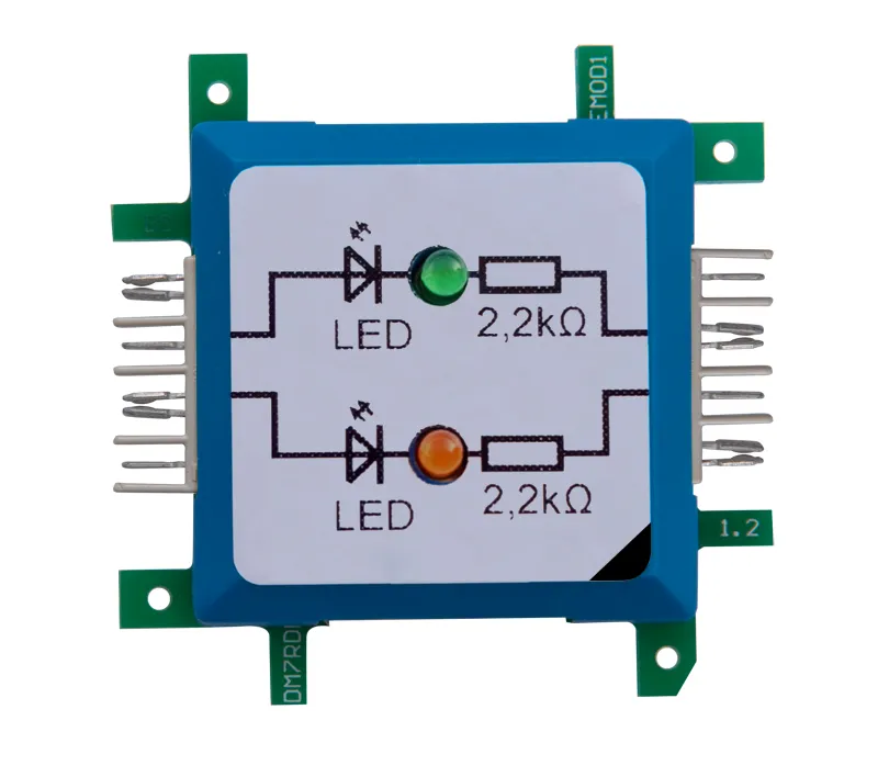 ALLNET Brick’R’knowledge LED dual grün & orange Signal durchverbunden ALLNET Brick’R’knowledge LED dual grün & orange Signal durchverbunden