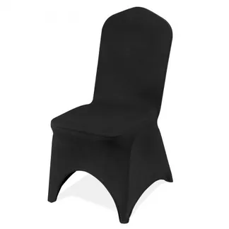 VEVOR Stuhlhussen aus Elastischem Spandex für Klappstühle, Universell Passender, Gewölbter Vorderbezug, Abnehmbare &Waschbare Schonbezüge, für Hochzeit, Urlaub, Party, Feier, (50 Stück, Schwarz) VEVOR Stuhlhussen aus Elastischem Spandex für Klappstühle, Universell Passender, Gewölbter Vorderbezug, Abnehmbare &Waschbare Schonbezüge, für Hochzeit, Urlaub, Party, Feier, (50 Stück, Schwarz)