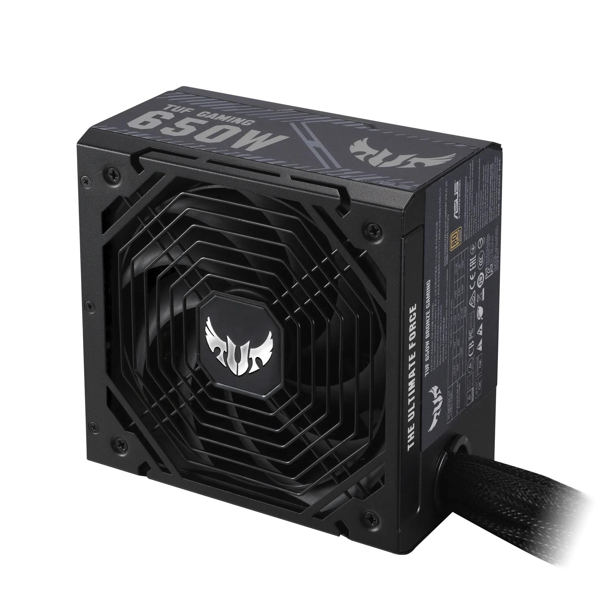 ASUS TUF-GAMING-650B Netzteil 650 W 20+4 pin ATX ATX Schwarz – Bild 3