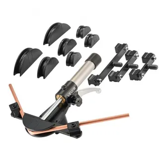 VEVOR Rohrbiegegerät Hydraulisch, 6-22 mm, Biegemaschine, 90°-Biegung, Rohrbieger mit 7 Aluminiumlegierungs-Biegebacken, für Reparaturen in der Klimatechnik, Kältetechnik & Kfz-Branche VEVOR Rohrbiegegerät Hydraulisch, 6-22 mm, Biegemaschine, 90°-Biegung, Rohrbieger mit 7 Aluminiumlegierungs-Biegebacken, für Reparaturen in der Klimatechnik, Kältetechnik & Kfz-Branche