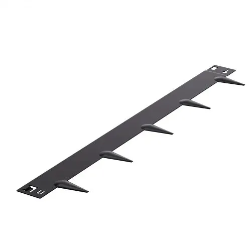 VEVOR Rasenkante, 5er-Set, 990x156x1,5 mm, rostbeständige Beeteinfassung aus Metall, biegbare Beetumrandung, Raseneinfassung, einfach zu installieren, Trennwand für Blumenbeete, Hofwege, schwarz – Bild 8