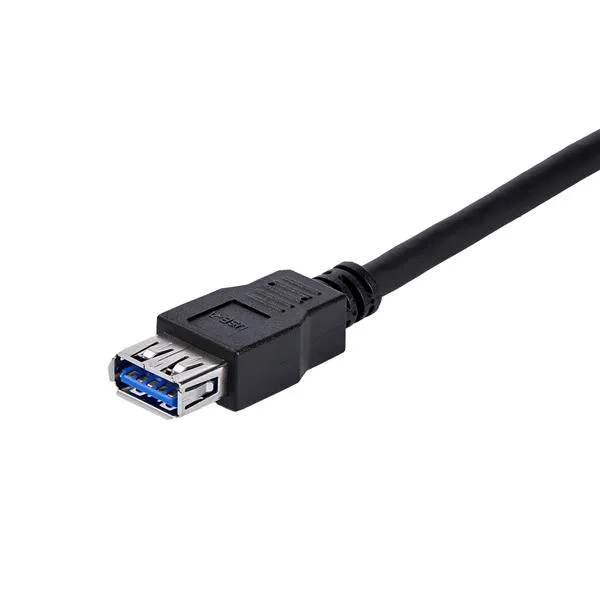 StarTech.com USB 3.0 Verlängerungskabel 1m - Stecker/ Buchse - Schwarz – Bild 3