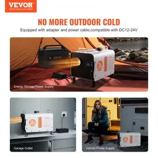 VEVOR 5-8KW Dieselheizung 12 V / 24 V All in One Diesel-Luftheizung mit Bluetooth-App-Steuerung & Fernbedienung & Anzeigebildschirm & CO-Alarm, schnell aufheizende tragbare Dieselheizung für Fahrzeuge VEVOR 5-8KW Dieselheizung 12 V / 24 V All in One Diesel-Luftheizung mit Bluetooth-App-Steuerung & Fernbedienung & Anzeigebildschirm & CO-Alarm, schnell aufheizende tragbare Dieselheizung für Fahrzeuge