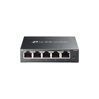 TP-Link Switch easy managed 5 Port • 5x 1 GbE • Lüfterlos, Omada • ES205G TP-Link Switch easy managed 5 Port • 5x 1 GbE • Lüfterlos, Omada • ES205G
