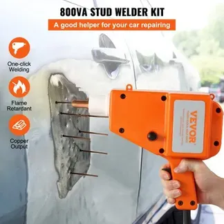 VEVOR Ausbeulspotter 800 VA 220 V 1600 A Ausbeul-Set Dellenlifter Punktschweißgerät inkl. verschiedener Elektroden Ausbeulwerkzeug zur professionellen Reparatur von Kfz Karosserien VEVOR Ausbeulspotter 800 VA 220 V 1600 A Ausbeul-Set Dellenlifter Punktschweißgerät inkl. verschiedener Elektroden Ausbeulwerkzeug zur professionellen Reparatur von Kfz Karosserien