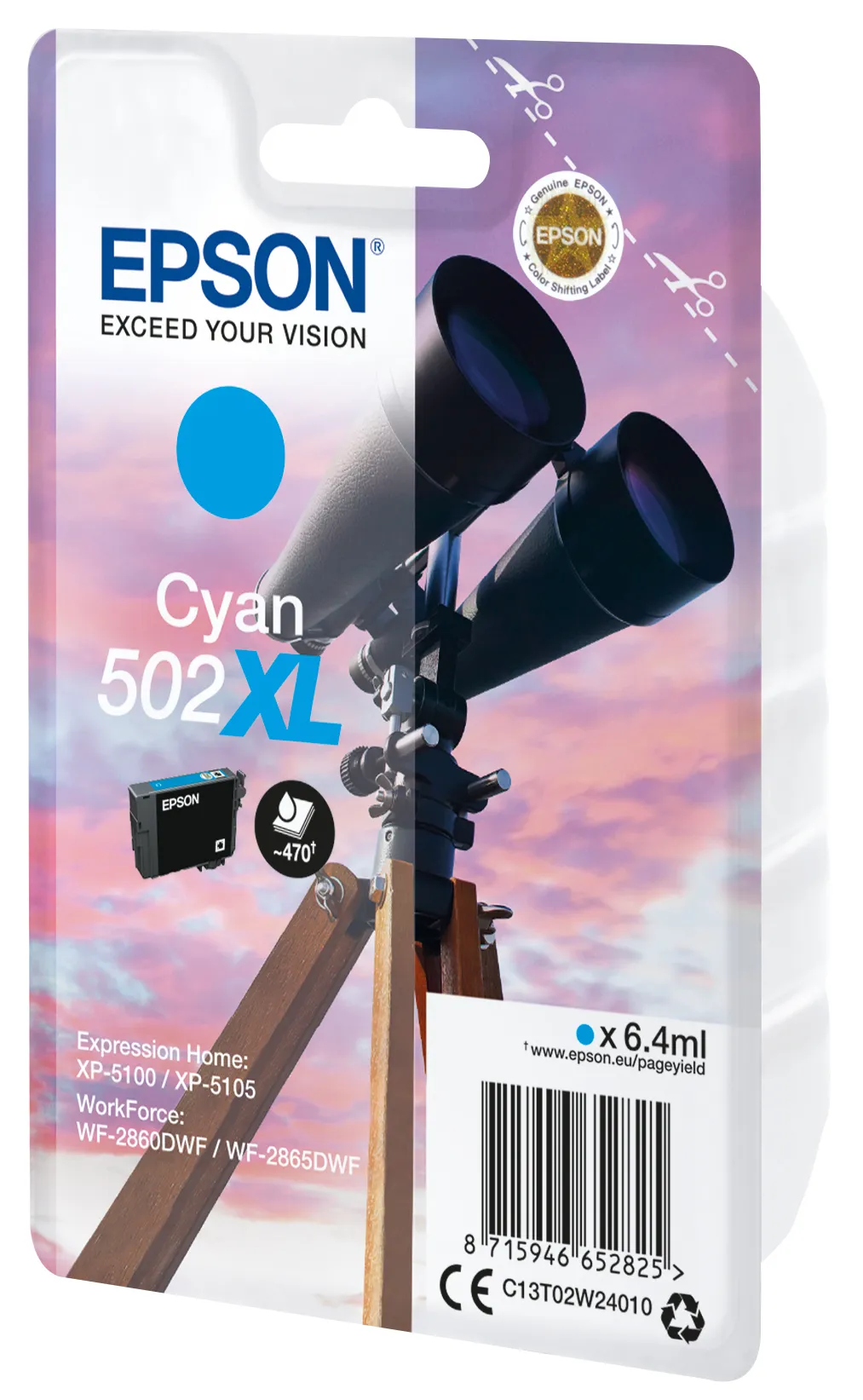 Epson Singlepack Cyan 502XL Ink – Bild 2