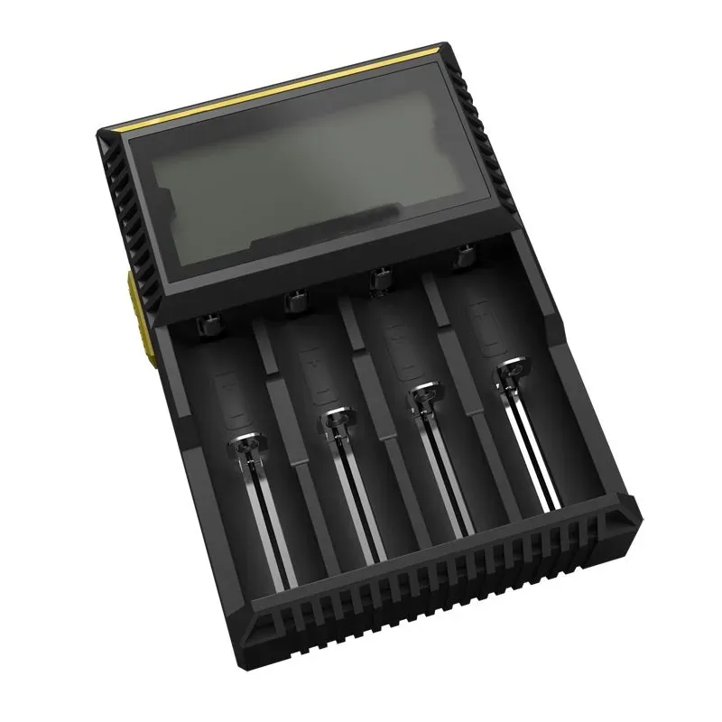Batterie Akku 4fach-Universal-Ladegerät Ladegerät z.b. 14500/CR123/18650/26650/AA/AAA/AAA & C / Nitecore D4 Ladegerät Batterie Akku 4fach-Universal-Ladegerät Ladegerät z.b. 14500/CR123/18650/26650/AA/AAA/AAA & C / Nitecore D4 Ladegerät