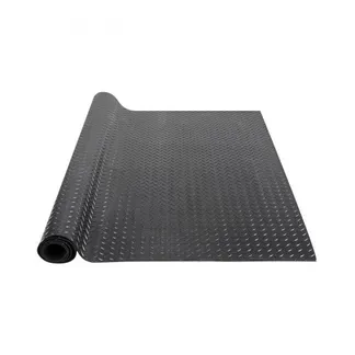 VEVOR Diamond-Plate-Gummibodenbelag-Rolle, 3mm x 1,2 m x 3 m Garagenbodenmatte, SBR-Gummi-Garagenbodenbelag-Rolle, Diamond Plate-Gummimatte für unter Autos, Garage, Industrie, Fitnessstudio, Schwarz VEVOR Diamond-Plate-Gummibodenbelag-Rolle, 3mm x 1,2 m x 3 m Garagenbodenmatte, SBR-Gummi-Garagenbodenbelag-Rolle, Diamond Plate-Gummimatte für unter Autos, Garage, Industrie, Fitnessstudio, Schwarz