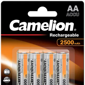 Mignon-Akkus CAMELION Ni-MH, 2500mA Typ AA, 1,2V, 4er-Pack Mignon-Akkus CAMELION Ni-MH, 2500mA Typ AA, 1,2V, 4er-Pack