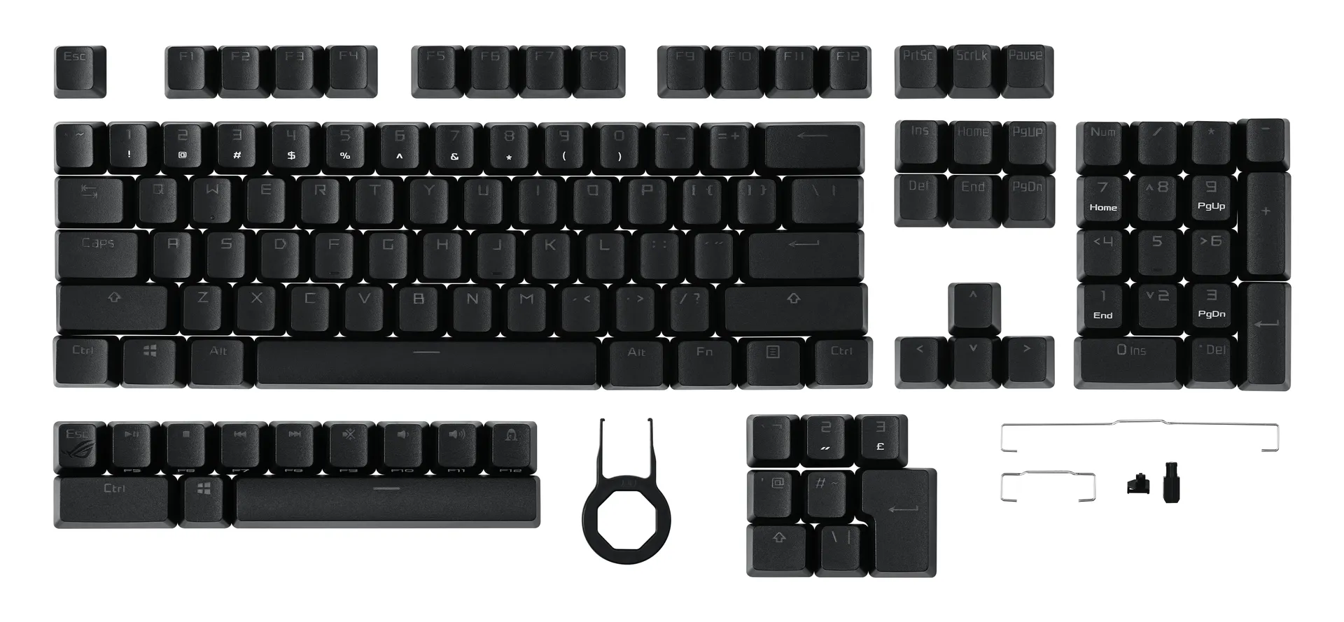 ASUS ROG PBT Keycap Set (AC03) Tastaturkappe – Bild 3