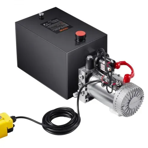 VEVOR Hydraulikpumpe Hydraulikaggregat 12 V Hydraulikaggregat 1600 W, Einfachwirkende Hydraulikpumpe Hydraulic Power Pack, 3 Gal Tank Hand Pump Hydraulikaggregat, für Aufzüge, Gabelstapler usw. – Bild 10