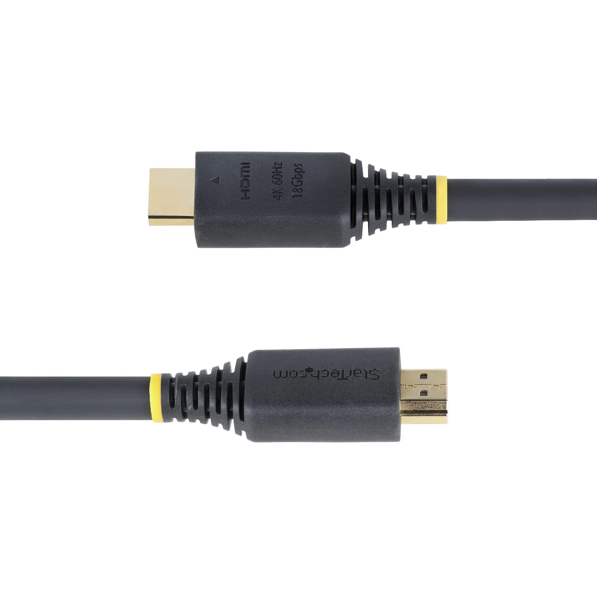 StarTech.com 5m Premium Zertifiziertes High Speed HDMI Kabel, 4K 60Hz/1440p 144Hz, HDR10/HDCP 2.2/ARC, 18Gbps, UHD HDMI 2.0 Arc Kabel für Fernseher/Monitor/PC/Laptop/Projektor, TPE-Mantel – Bild 4