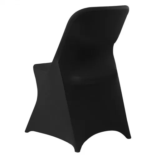 VEVOR Stuhlhussen Stuhlbezug 30 Stk. waschbarer & abnehmbarer Stuhlüberzug aus Polyester-Spandex für Hochzeitsfeiern Esszimmerbankette Restaurant, passend für Stühle (46 x 50 x 86 cm) Schwarz – Bild 10