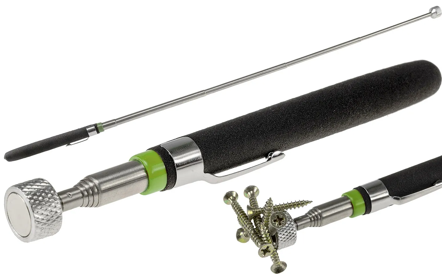 Teleskop Pick-Up Werkzeug mit Magnet Gesamtlänge 16-61cm, Zugkraft ca. 2kg Teleskop Pick-Up Werkzeug mit Magnet Gesamtlänge 16-61cm, Zugkraft ca. 2kg