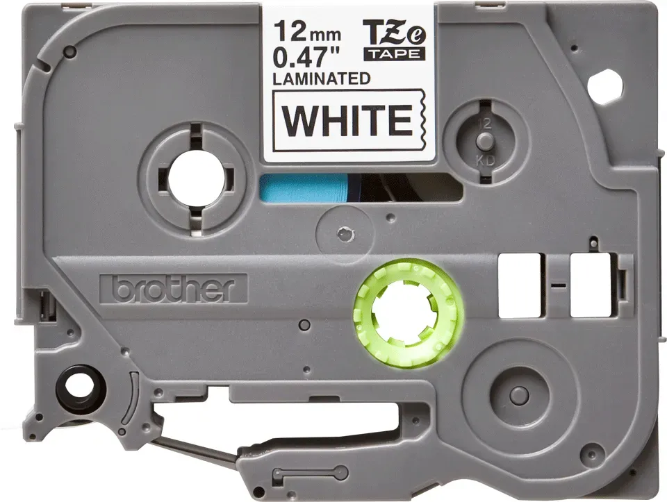 Brother TZE-231 Etiketten erstellendes Band Schwarz auf weiss – Bild 2