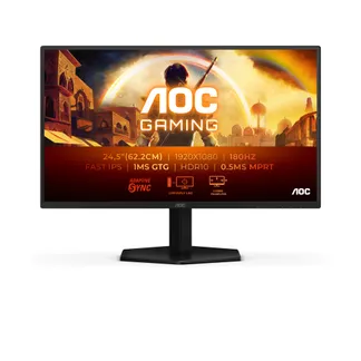 AOC G4 25G42E Computerbildschirm 62,2 cm (24.5″) 1920 x 1080 Pixel Full HD LED Schwarz, Rot AOC G4 25G42E Computerbildschirm 62,2 cm (24.5″) 1920 x 1080 Pixel Full HD LED Schwarz, Rot