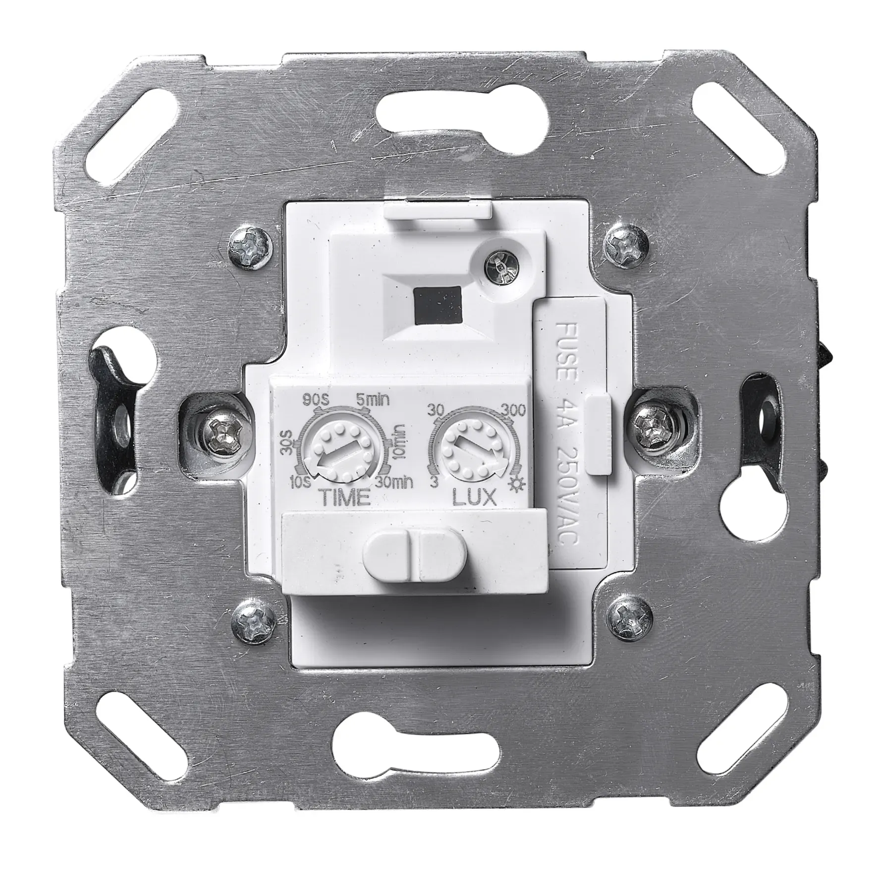 Unterputz IR Bewegungsmelder McPower ''Shallow'' 160°, 750W, LED geeignet, weiß – Bild 3
