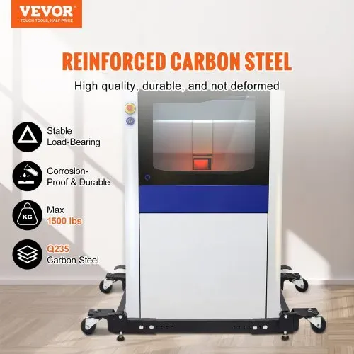 VEVOR Mobile Basis, 1500 lbs Kapazität, einstellbar von 20″ x 24,5″ bis 28″ x 33,5″, robuste universelle mobile Basis mit 4 Lenkrädern, für Holzbearbeitungsgeräte, Bandsäge, Elektrowerkzeug, Maschine VEVOR Mobile Basis, 1500 lbs Kapazität, einstellbar von 20″ x 24,5″ bis 28″ x 33,5″, robuste universelle mobile Basis mit 4 Lenkrädern, für Holzbearbeitungsgeräte, Bandsäge, Elektrowerkzeug, Maschine