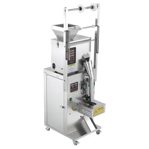 VEVOR Pulververpackungsfüllmaschine Vollautomatische Abfüllmaschine 1-99,9g, Intelligentes Wiegen Abfüllen & Abpacken, Edelstahl, Bodenaufstellung, Ideal für Nüsse Samen Kaffeebohnen Getreide Gewürze – Bild 9