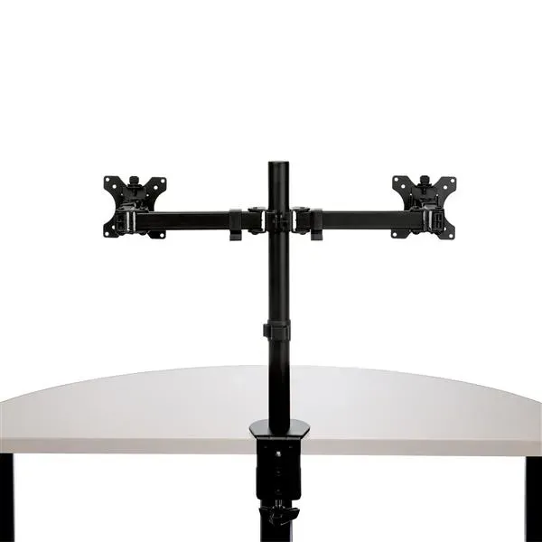 StarTech.com Monitorarm für 2 Monitore mit Schreibtischhalterung - Tischklemme - VESA-Monitorhalterung für bis zu 32-Zoll-Displays - Ergonomischer Gelenkmonitorarm - höhenverstellbar, neigbar, drehbar – Bild 6