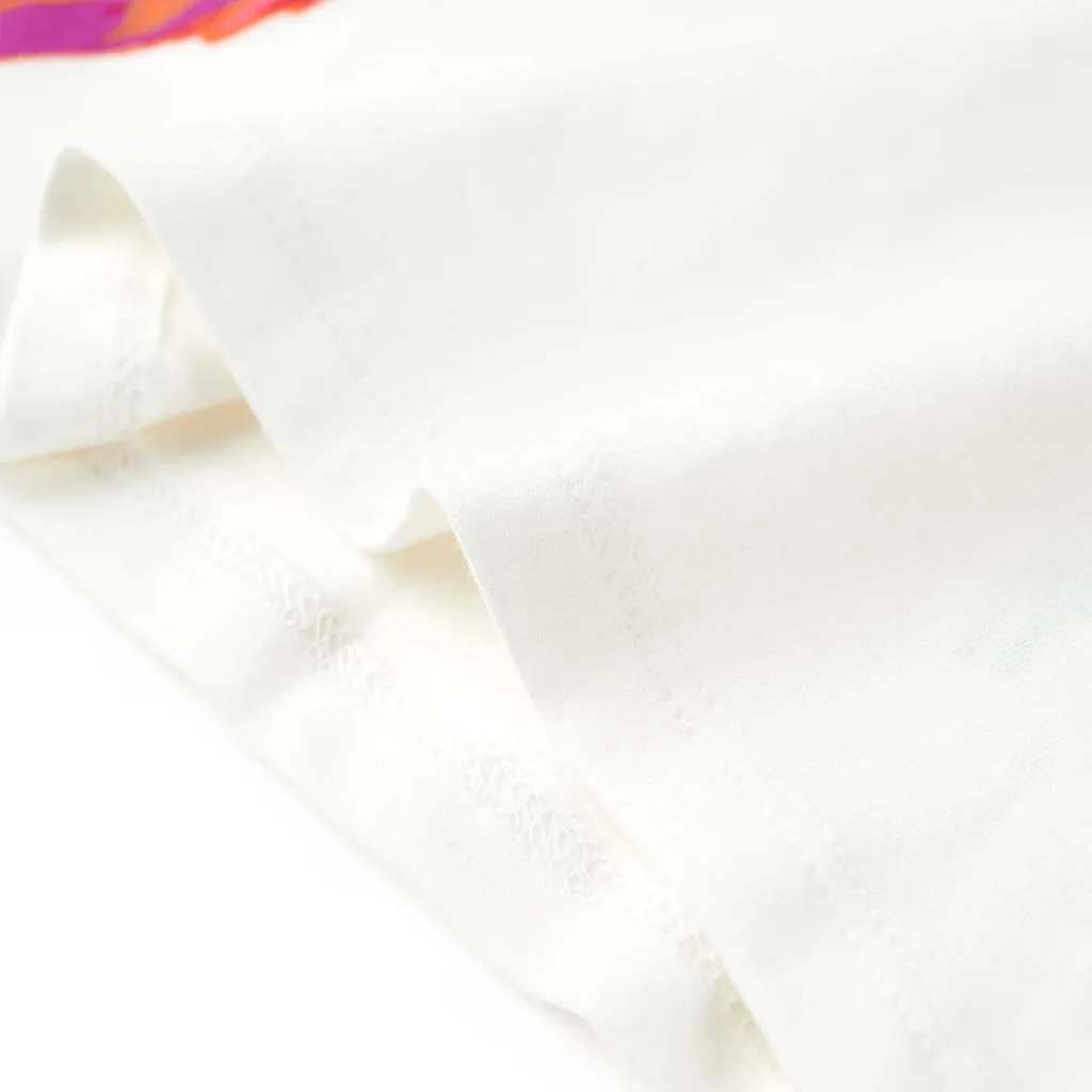 vidaXL Kinder-T-Shirt Ecru 92 – Bild 7