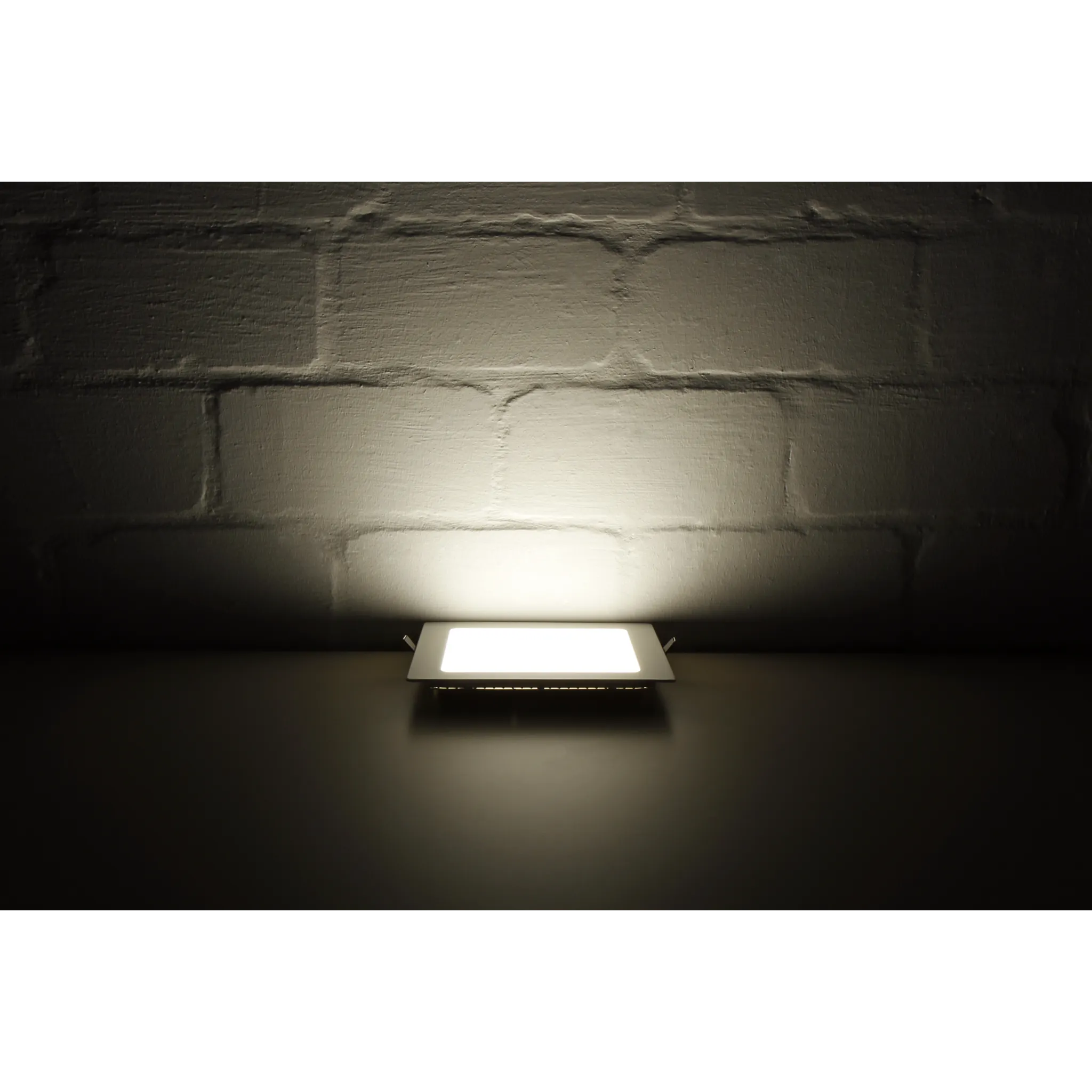 LED-Panel McShine ''LP-1519SW'', 15W, 200x200mm, 1530 lm, 3000K, warmweiß – Bild 2