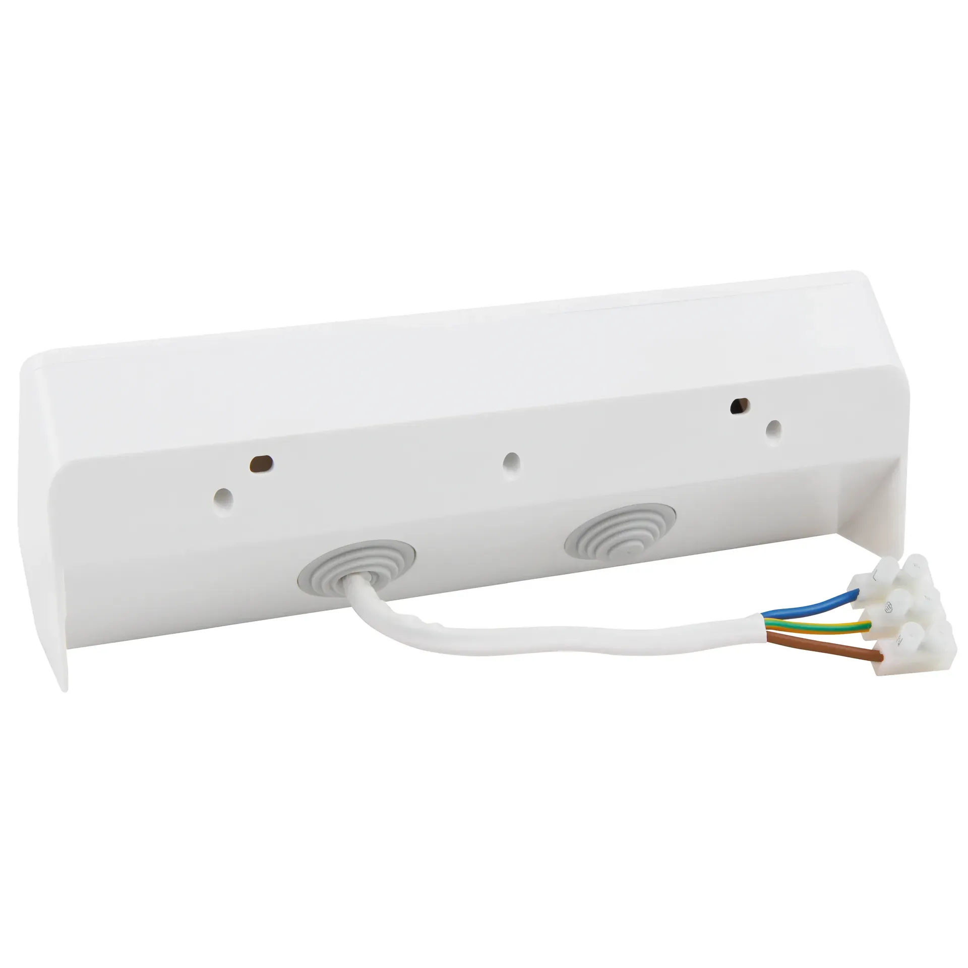Steckdosenblock McPower ''Cup'' Aufbau, weiß, 2-fach Schutzkontakt + 2x USB A+C – Bild 2